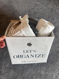 Kit organizzazione armadi casa cassetti -organizer