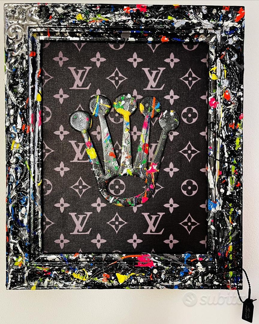 Quadro Louis Vuitton X Rolex GUN LUX arte moderna - Arredamento e