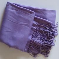 Scialle seta e pashmina, fatto a mano, come nuovo