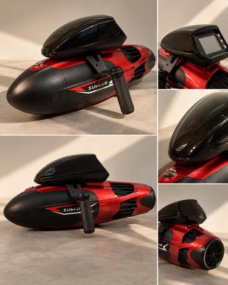 Seabob Sublue Rosso e Nero – Scooter Subacqueo