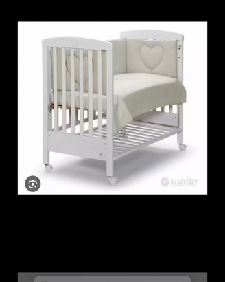 Lettino Cuoricini co-sleeping