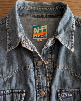 camicia jeans donna  TG L