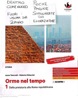 orme nel tempo 1 e 2 