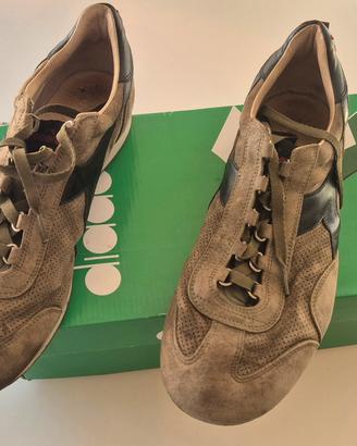 Sneakers DIADORA verdi militare 