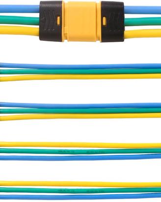 2 Paia Connettori MR30 18AWG per Batterie RC