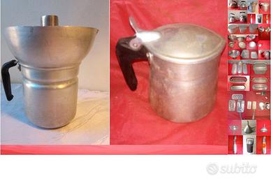 Bollilatte e altro in alluminio, vintage