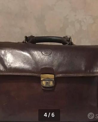 Capiente Borsa professionale in pelle