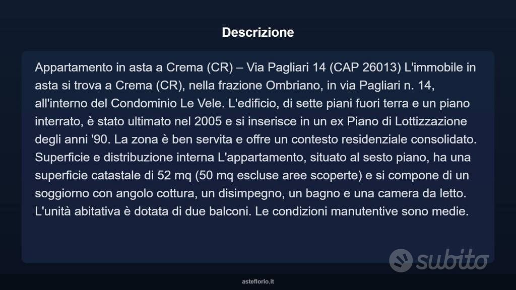 Appartamento – Crema, Ombriano - Vista 4