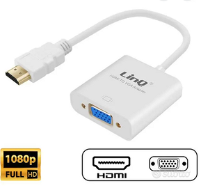 Cavo / adattatore HDMI maschio a VGA femmina