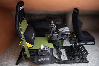 POSTAZIONE SIMULATORE DI VOLO COMPLETA