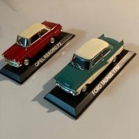 Due modellini Auto De Agostini scala 1/43