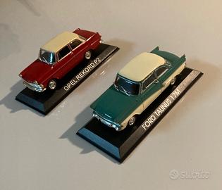 Due modellini Auto De Agostini scala 1/43