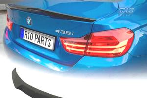 SPOILER ALETTONE BMW F32 LOOK M4 CSL NERO OPACO