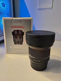 Samyang SYIO14AF-E AF14mm F2.8 FE per Sony NUOVO