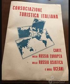 Carte geografiche CTI (TCI) originali del 1941