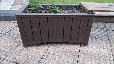 Fioriere il legno Pircher Tartaruga 