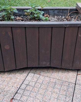 Fioriere il legno Pircher Tartaruga 