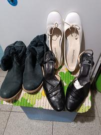 2 paia scarpe e 1 stivaletto