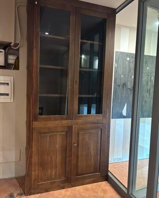 Vetrina in legno