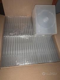 Custodie, dvd/cd nuovi, cassette nuove