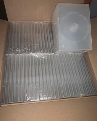 Custodie, dvd/cd nuovi, cassette nuove