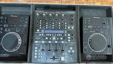 CDJ Pioneer 350 + Mixer Behringer DDM4000