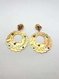 Orecchini oro 9KT firmati CHANTECLER