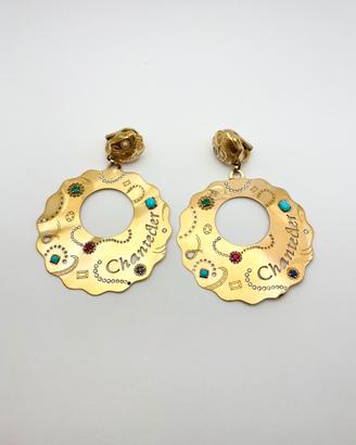 Orecchini oro 9KT firmati CHANTECLER