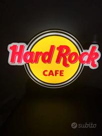 🎸 LAMPADA STILE HARD ROCK CAFE LED – ARREDO BAR –