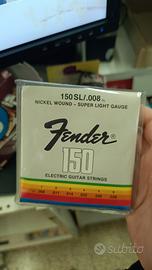 Corde chitarra elettrica Fender vintage Super ligh
