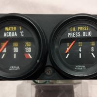 manometri fiat 128 rally acqua olio epoca 