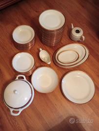 Richard Ginori profilo in oro