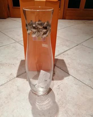 Vaso di cristallo marca Maria Cristina Sterling H