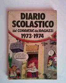 Diario Scolastico Del Corriere Dei Ragazzi 1973-74