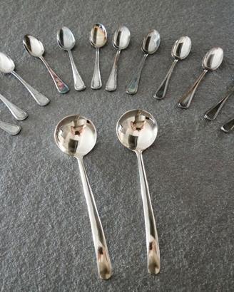 Servizio da Caffè/Dolce 14 Pezzi in Argento 800