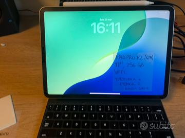 Ipad pro 11 M2 4a Gen, Pencil e magic Keyboard