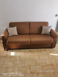  Divano letto Marrone Avana 