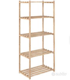 Scaffale in legno