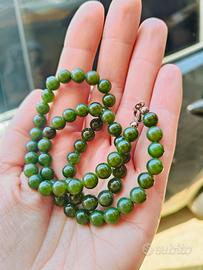 Collana in pietra di Giada