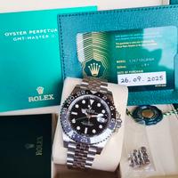 ROLEX GMT MASTER II 126710GRNR BRUCE WAYNE NUOVO 