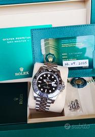 ROLEX GMT MASTER II 126710GRNR BRUCE WAYNE NUOVO 