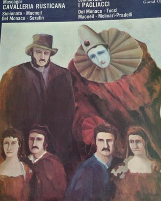 Collezione dischi in vinile cofanetto da tre