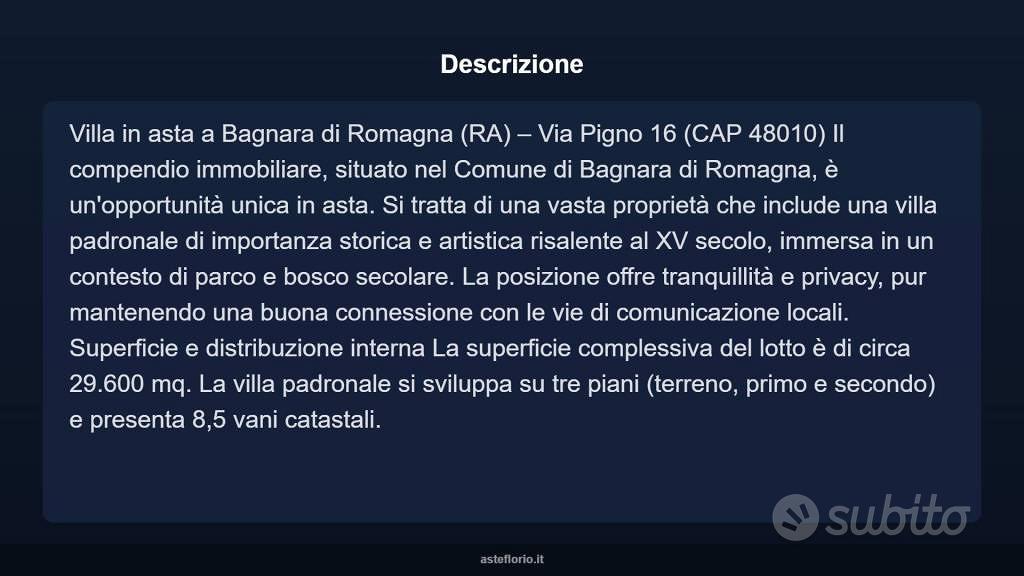 Casa – Bagnara di Romagna, San Filippo, Ravenna - Vista 4
