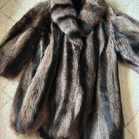 Pelliccia di volpe oversize taglia 48 italiana