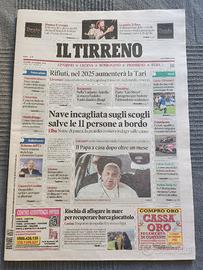 il Tirreno 24 Marzo 2025