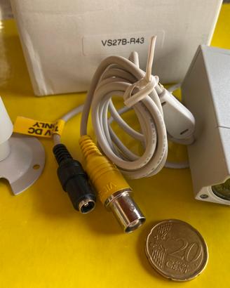 PICCOLA TELECAMERA CON STAFFA A PARETE
