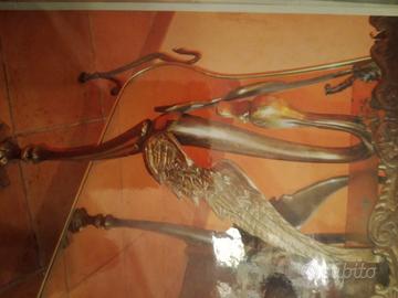 Specchiera con mensola da ingresso