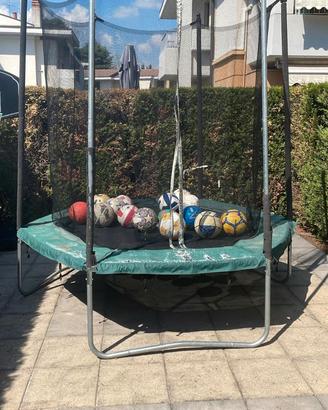 TRAMPOLINO CON RETE
