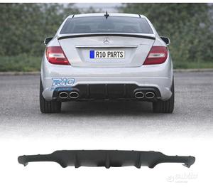 DIFFUSORE PER MERCEDES CLASSE C W204 11-14 LOOK C6