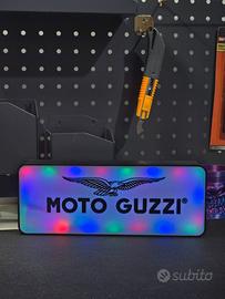 Lampada Artigianale Moto Guzzi – LED Multicolor